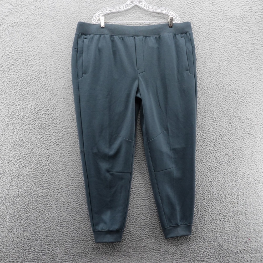 VRST Mens Pinnacle Fleece Jogger Pants XXL Athleisure Green NEW